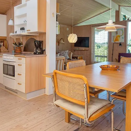 6 Person Holiday Home In Knebel *